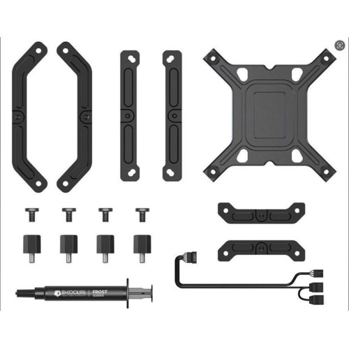 Система водяного охлаждения ID-Cooling Dashflow 360 XT Pro ARGB Soc-AM5/AM4/1200/1700/1851 черный 4-pin 32.5dB Al 350W Ret