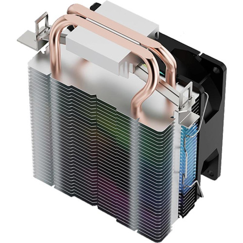 Кулер Digma D-CPC110-PWM1 90x90x25mm Soc-AM4/1151/1200 черный 4-pin 23dB Al+Cu 110W 247gr Ret [D-CPC110-PWM1]