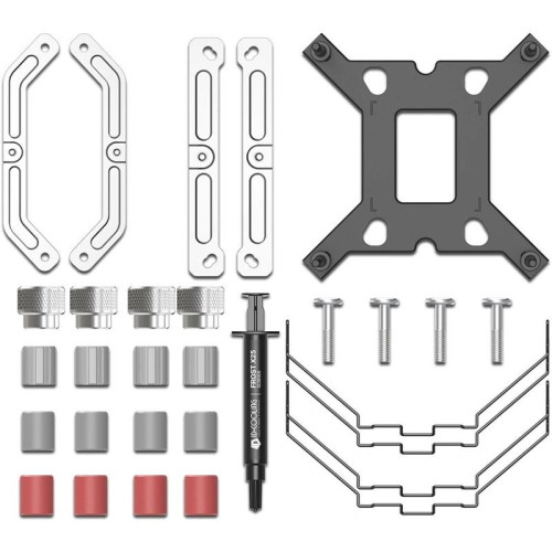 Устройство охлаждения(кулер) ID-Cooling Frozn A410 Se Soc-AM5/AM4/1200/1700/1851 серебристый/черный 4-pin 16-27.2dB Al+Cu 180W 720gr Ret