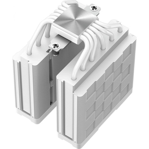 Кулер Deepcool AG620 Digital ARGB Soc-AM5/AM4/1200/1700/1851 белый 4-pin 29.4dB Al+Cu LCD 260W 1370gr Ret (R-AG620-WHADMN-G-2) [R-AG620-WHADMN-G-2]