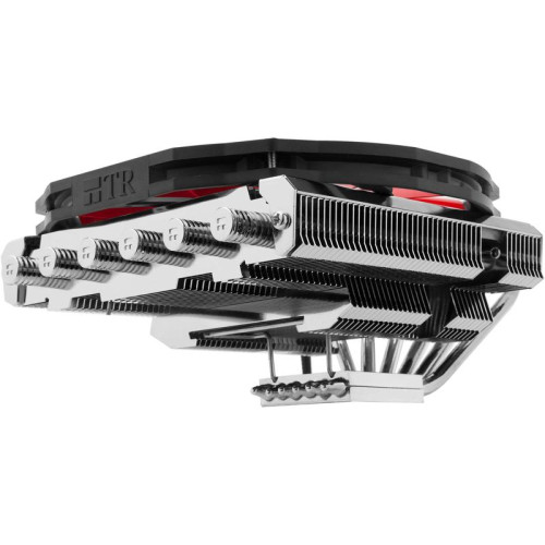Кулер Thermalright AXP-200-R Soc-AM5/AM4/1151/1200/2066/1700 черный/красный 4-pin 30.6dB Al 180W 475gr Ret [AXP-200-R]