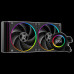 Система водяного охлаждения ID-Cooling SL240 ARGB Soc-AM5/AM4/1200/1700/1851 черный 4-pin 14-30dB Al+Cu LCD 300W Ret [SL240]