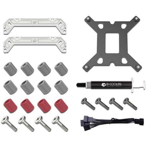 Кулер ID-Cooling SE-206-XT Soc-AM5/AM4/1151/1200/2066/1700 черный 4-pin 15-35dB Al+Cu 250W 1100gr Ret [SE-206-XT]