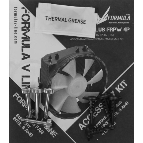 Кулер Formula Astral Plus FRPW 4P RGB Soc-AM5/AM4/1200/1700/1851 черный 4-pin 17-34dB Al+Cu 150W Ret [ASTRAL PLUS FRPW 4P]