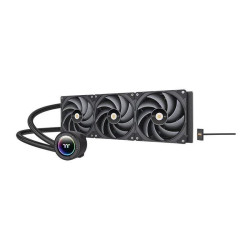 Система водяного охлаждения Thermaltake Toughliquid 360 Ex Pro ARGB Soc-AM5/AM4/1200/1700/1851 черный 4-pin 22.6dB Al+Cu Ret (CL-W400-PL12BL-A) [CL-W400-PL12BL-A]