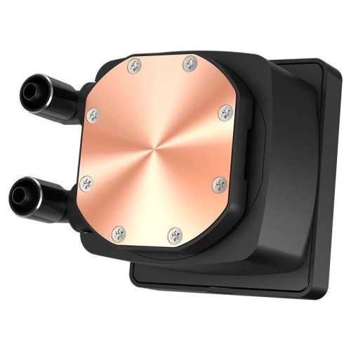 Система водяного охлаждения PcCooler DT360 Dsiplay ARGB Soc-AM5/AM4/1200/1700/1851 черный 4-pin 15-33.1dB Al LCD 320W Ret (DT360-BKAWXY-GL)