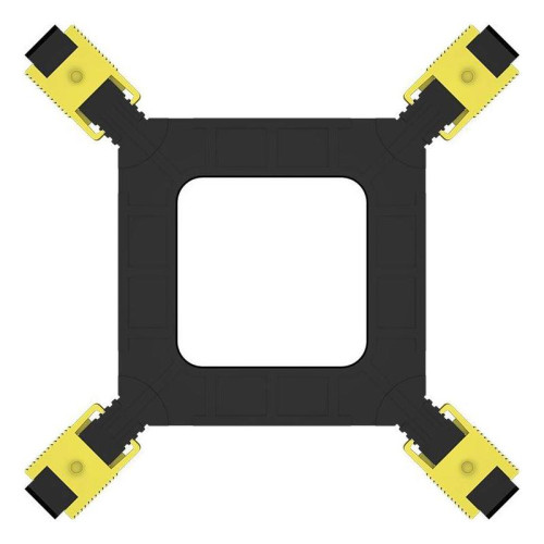 Кулер PcCooler R95-I Soc-1200/1700/1851 4-pin Al+Cu 95W 400gr Ret (R95-XXNIXX-GL) [R95-XXNIXX-GL]