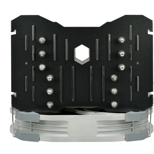 Кулер Thermalright Macho-Maxx Soc-AM5/AM4/1151/1200/2066/1700 черный 4-pin 25.6dB Al 635gr Ret [MACHO-MAXX]