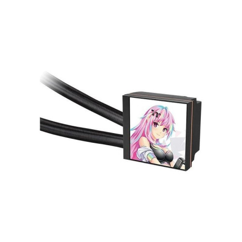 Система водяного охлаждения Thermaltake MAGFloe 420 Ultra ARGB Soc-AM5/AM4/1200/1700/1851 черный 4-pin 34.5dB Al+Cu LCD Ret (CL-W451-PL14SW-A)