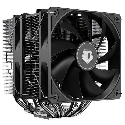 Кулер ID-Cooling SE-206-XT Soc-AM5/AM4/1151/1200/2066/1700 черный 4-pin 15-35dB Al+Cu 250W 1100gr Ret [SE-206-XT]