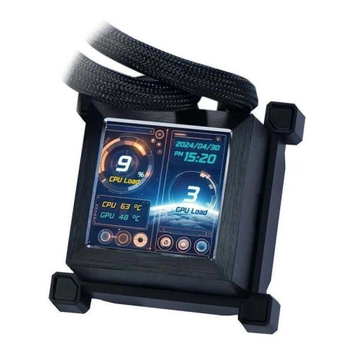 Система водяного охлаждения Lian-Li HydroShift LCD 360S Soc-AM5/AM4/1700/1851 черный 4-pin 29.8dB Al+Cu LCD 330W Ret (G89.GHSLCD36SB.R0) [G89.GHSLCD36SB.R0]