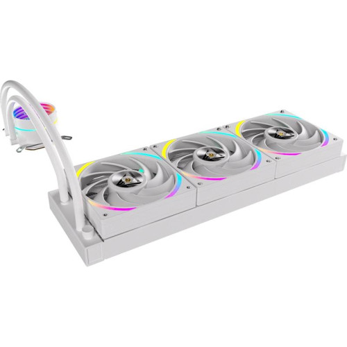 Система водяного охлаждения Formula Oasis L360 ARGB Soc-AM5/AM4/1200/2066/1700/1851 белый 4-pin 1-27dB Al+Cu 360W Ret (OASIS L360 ARGB WH)