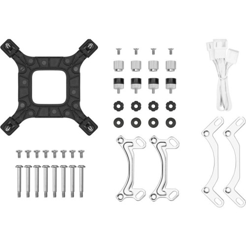 Система водяного охлаждения Deepcool LE240 V2 Soc-AM5/AM4/1200/1700/1851 белый 4-pin 28.2-31.6dB Al 220W 1359gr Ret (R-LE240-WHAMMN-G-2)