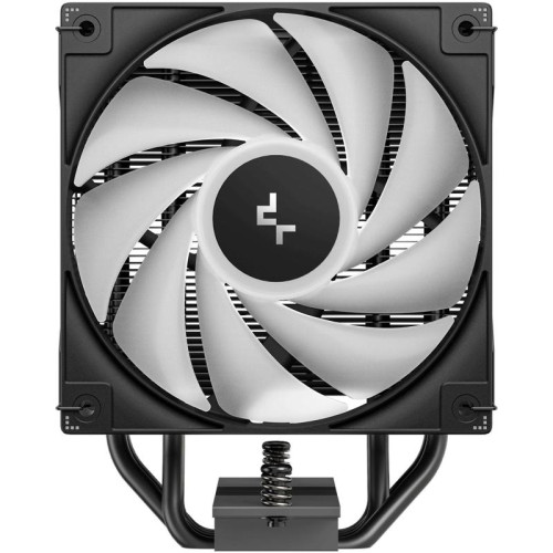 Устройство охлаждения(кулер) Deepcool AG400 Bk V2 ARGB Soc-AM5/AM4/1200/1700/1851 черный 4-pin 31.6dB Al+Cu 220W 643gr Ret (R-AG400-BKAMMN-GJD)