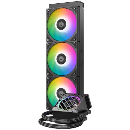 Система водяного охлаждения ID-Cooling Dashflow 360 XT Pro ARGB Soc-AM5/AM4/1200/1700/1851 черный 4-pin 32.5dB Al 350W Ret
