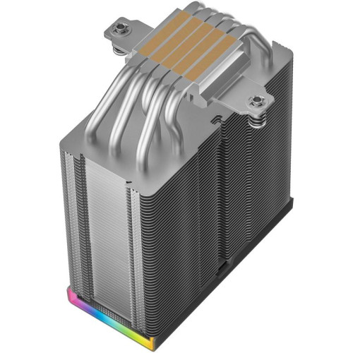 Устройство охлаждения(кулер) Deepcool AK500S Digital SE Soc-AM5/AM4/1200/1700/1851 черный 4-pin 28dB Al+Cu LCD 240W 864gr Ret (R-AK500S-BKADMN-GJD)