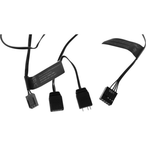 Система водяного охлаждения ID-Cooling SL240 ARGB Soc-AM5/AM4/1200/1700/1851 черный 4-pin 14-30dB Al+Cu LCD 300W Ret [SL240]