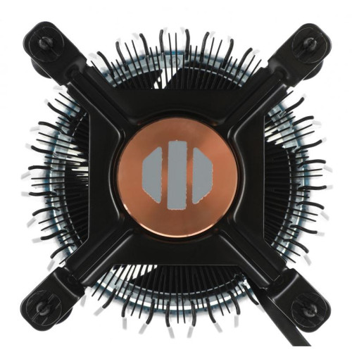 Кулер Intel RM1 M23901 Soc-1700/1851 черный 4-pin 16-29dB Al+Cu 95W 350gr brown box [RM1 M23901]