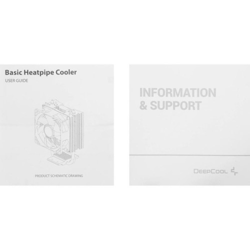 Кулер Deepcool Ice Edge Mini FS V2.0 Soc-AM5/AM4/1200/1700/1851 черный/синий 3-pin 25dB Al+Cu 100W 276gr Ret (DP-MCH2-IEMV2) [DP-MCH2-IEMV2]