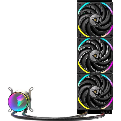 Система водяного охлаждения Formula Oasis L360 ARGB Soc-AM5/AM4/1200/2066/1700/1851 черный 4-pin 1-27dB Al+Cu 360W Ret (OASIS L360 ARGB BK)