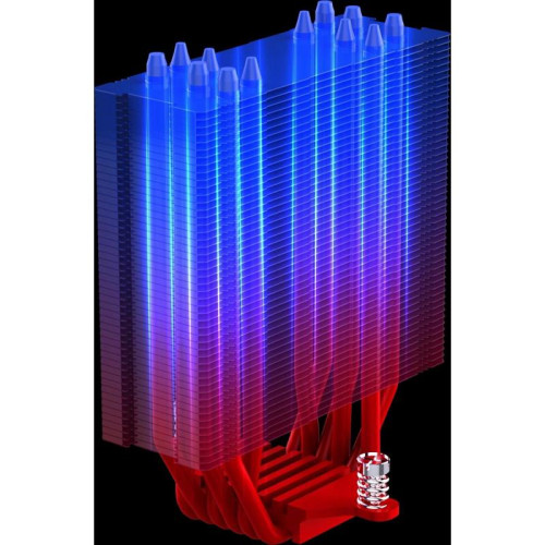 Устройство охлаждения(кулер) Bloody BD-AC230-ARGB1 ARGB Soc-AM5/AM4/1200/1700/1851 белый 4-pin 22-32dB Al+Cu LCD 230W 715gr Ret (BD-AC230-ARGB1-WH)