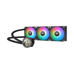 Система водяного охлаждения Thermaltake TH360 V2 Ultra ARGB Soc-AM5/AM4/1200/1700/1851 черный 4-pin 25.8dB Al+Cu LCD Ret (CL-W384-PL12SW-A) [CL-W384-PL12SW-A]