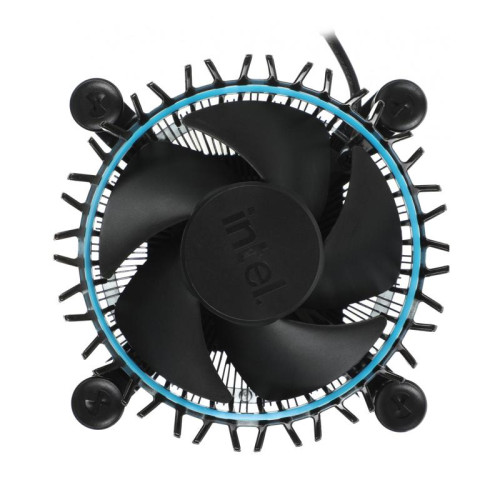 Кулер Intel RM1 M23901 Soc-1700/1851 черный 4-pin 16-29dB Al+Cu 95W 350gr brown box [RM1 M23901]