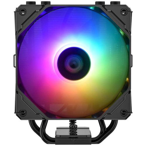 Кулер ID-Cooling SE-224-XTS ARGB Soc-AM5/AM4/1200/1700/1851 черный 4-pin 29dB Al+Cu 220W 650gr Ret (SE-224-XTS ARGB) [SE-224-XTS ARGB]