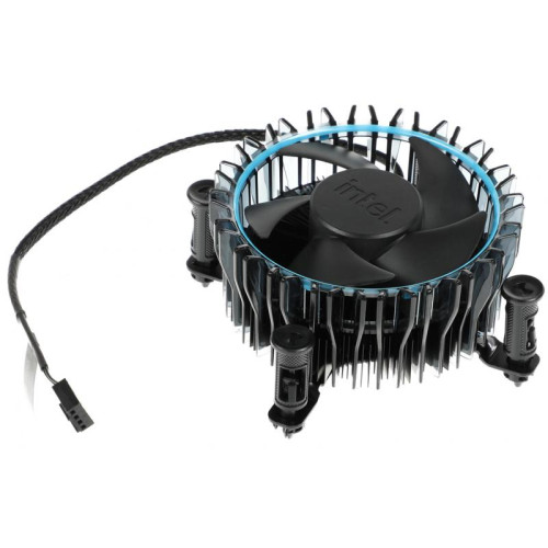 Кулер Intel RM1 M23901 Soc-1700/1851 черный 4-pin 16-29dB Al+Cu 95W 350gr brown box [RM1 M23901]