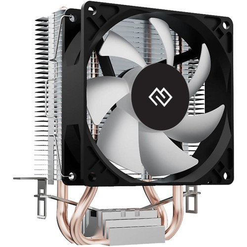 Кулер Digma D-CPC110-PWM1 90x90x25mm Soc-AM4/1151/1200 черный 4-pin 23dB Al+Cu 110W 247gr Ret [D-CPC110-PWM1]