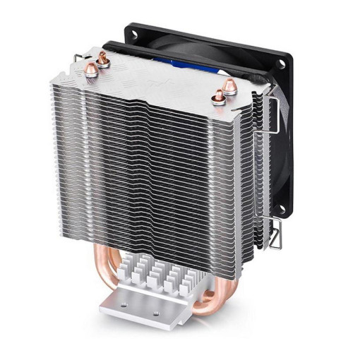 Кулер Deepcool Ice Edge Mini FS V2.0 Soc-AM5/AM4/1200/1700/1851 черный/синий 3-pin 25dB Al+Cu 100W 276gr Ret (DP-MCH2-IEMV2) [DP-MCH2-IEMV2]