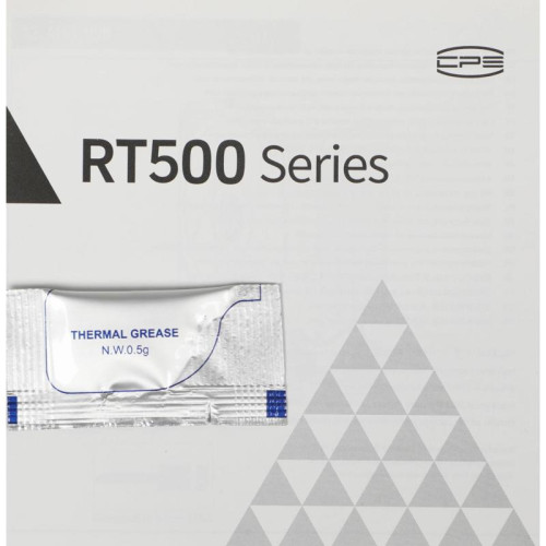 Устройство охлаждения(кулер) PcCooler RT500 TC Soc-AM5/AM4/1200/1700/1851 черный 4-pin 32dB Al+Cu 240W Ret (RT500TC-BKNWYX-GL)