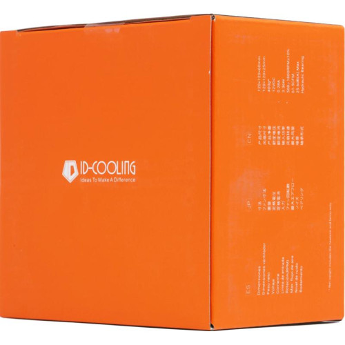 Кулер ID-Cooling DK-07i Soc-1700/1851 черный 4-pin 14-26dB Al 125W 400gr Ret [DK-07I]