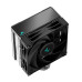 Кулер Deepcool AK400 Soc-AM5/AM4/1200/1700/1851 черный 4-pin 29-29dB Al+Cu 220W 661gr Ret (R-AK400-BKNNMN-G-1) [R-AK400-BKNNMN-G-1]
