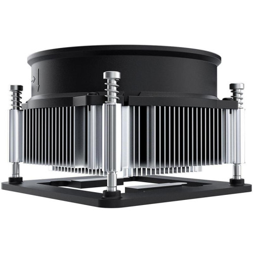 Кулер ID-Cooling DK-19 PWM Soc-1700/1851 черный 4-pin 14-26dB Al 95W 340gr Ret [DK-19 PWM]
