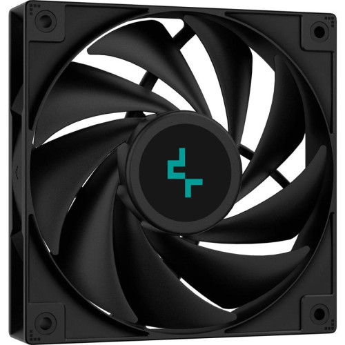 Кулер Deepcool AG400 Soc-AM5/AM4/1200/1700/1851 серебристый/черный 4-pin 18-31.6dB Al+Cu 220W 614gr Ret (R-AG400-BKNNMN-G-1) [R-AG400-BKNNMN-G-1]