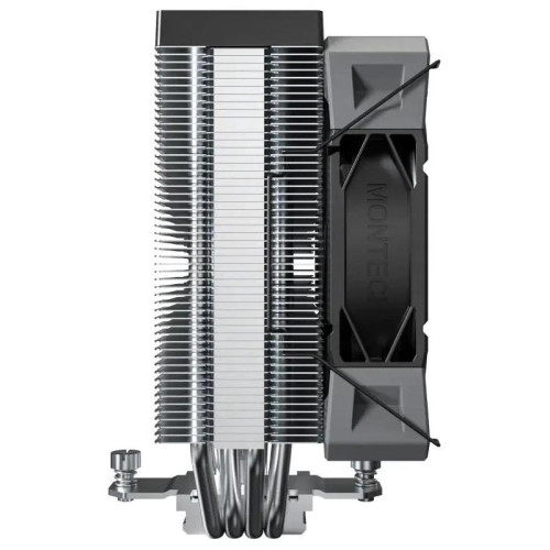Кулер Montech NX400 Soc-AM5/AM4/1200/1700/1851 черный 4-pin 34.17dB Al+Cu 220W Ret (NX400BK)