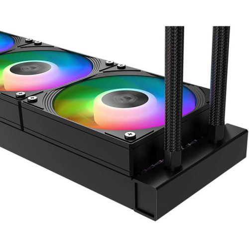 Система водяного охлаждения ID-Cooling Dashflow 360 XT Pro ARGB Soc-AM5/AM4/1200/1700/1851 черный 4-pin 32.5dB Al 350W Ret