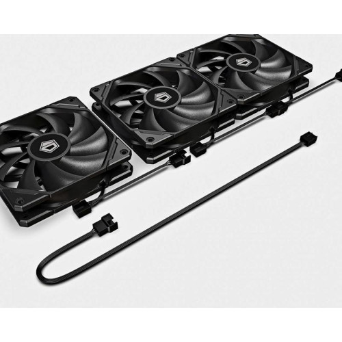 Система водяного охлаждения ID-Cooling FX360 Pro Soc-AM5/AM4/1200/1700/1851 черный 4-pin 14-35.2dB Al+Cu 350W Ret [FX360 PRO]