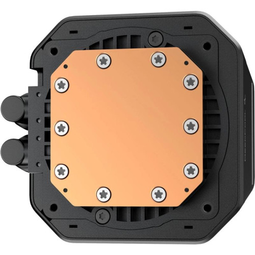 Система водяного охлаждения Deepcool LM240 ARGB Soc-AM5/AM4/1200/1700/1851 черный 4-pin 19-36dB Al LCD 220W 1404gr Ret (R-LM240-BKDMMC-1)