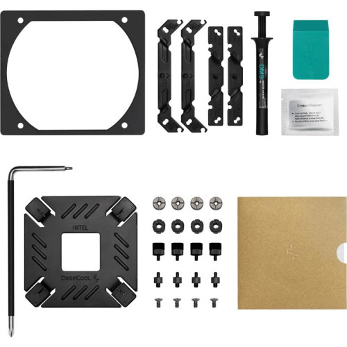 Устройство охлаждения(кулер) Deepcool Assassin IV VC Vision Soc-AM5/AM4/1200/2066/1700/1851 черный 4-pin 22.6-29.3dB Al+Cu LCD 300W 1780gr Ret (R-ASN4-BKNVMD-G)