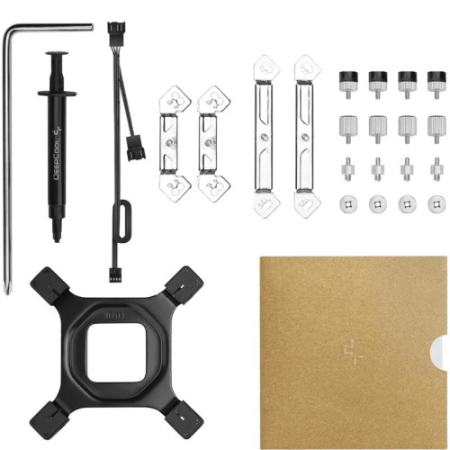 Кулер Deepcool AK620 Soc-AM5/AM4/1200/1700/1851 черный 4-pin 11-28dB Al+Cu 260W 1456gr Ret (R-AK620-BKNNMT-G) [R-AK620-BKNNMT-G]