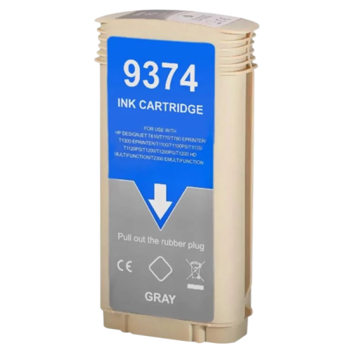 -/ Струйный картридж NV Print 72 (NV-C9374A) Gray для HP DesignJet T1100, T1120, T1200, T1300,  T610, T620, T770, T790, T2300, T795 (130 мл)