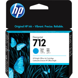HP 712 29-ml Cyan DesignJet Ink Cartridge