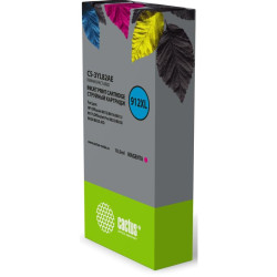 Струйный картридж Cactus 912XL пурпурный, 10.5 мл, для HP OfficeJet 8010/8012/8013/8014/8015/8020 (CS-3YL82AE)