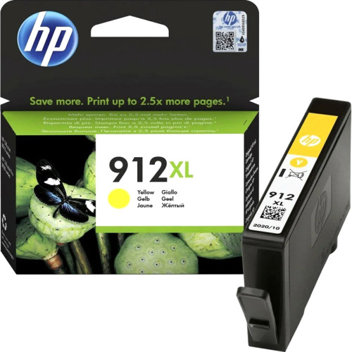 HP 912XL High Yield Yellow Original Ink Cartridge
