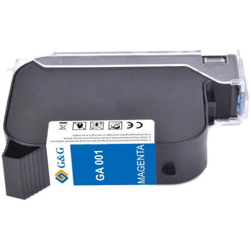 Струйный картридж G&G GA-001M пурпурный, 42 мл, для G&G GG-HH1001