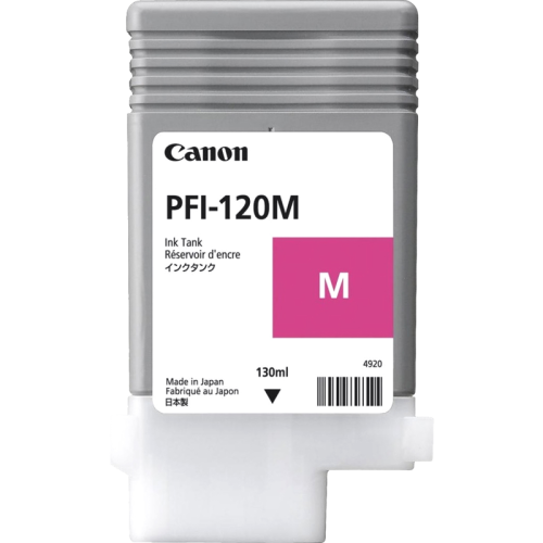 Струйный картридж Canon PFI-120 пурпурный, 130 мл, для Canon imagePROGRAF TM-200/TM-205/TM-300/TM-305