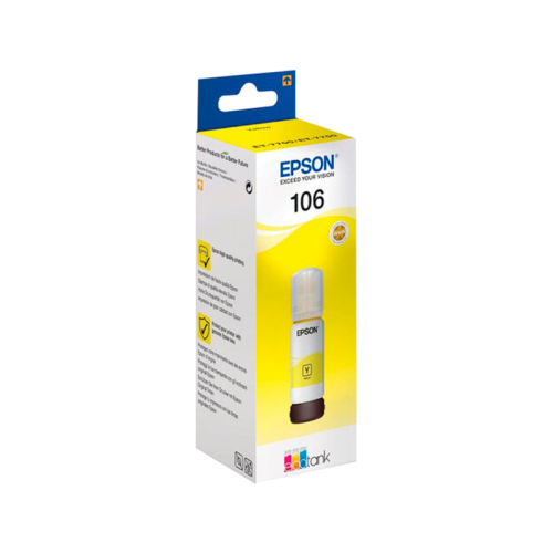 Струйный картридж Epson 106 желтый, 1900 стр., для Epson L7160/L7180
