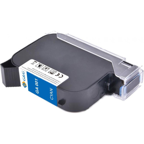 Струйный картридж G&G GA-001C голубой, 42 мл, для G&G GG-HH1001